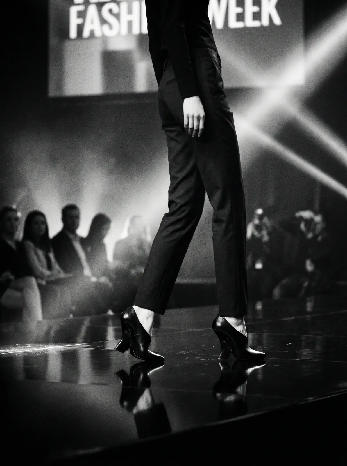 博鱼体育官网官网 超短裙 高跟鞋搭配短裙走秀